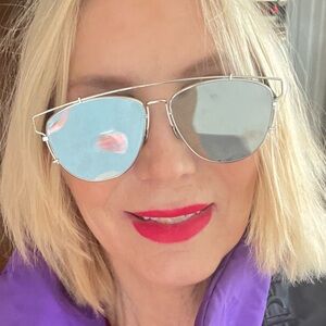 Dior Technologic Sunglasses Silver Mirrored